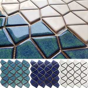 绿色小方砖 网红薄荷绿卫生间瓷砖马赛克厨房墙砖厕所地砖御仕陶