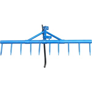 新品微耕机配件10齿水田耙平地土耙齿全钢结构实心锻w打耙齿旋定