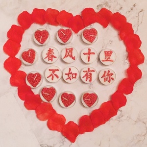 网红蜡烛焰火表白浪漫可爱仙女棒心型摆件爱心户外生日无烟心形