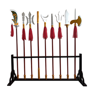 武术戏剧京剧表演用品十八武艺道具角色刀枪靶架子方天华戟月牙铲