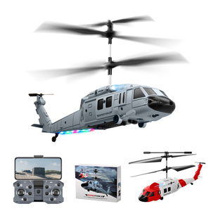 黑鹰无人机侦察直升机避障高清航拍长续航遥控飞机可对战学生新手