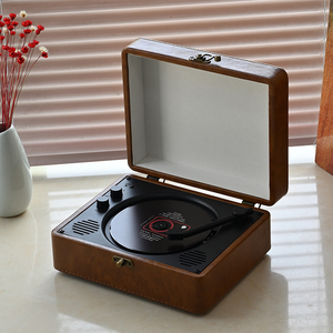 复古cd机专辑播放器英语光盘碟片发烧蓝牙音响一体机ins礼物