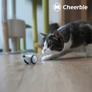 七布宠物猫咪解闷玩具电动老鼠猫玩具自己玩的自动逗猫棒智能宠物