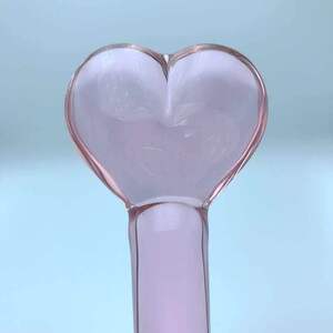 mo法棒 全粉长爱心  自慰器情趣性用品玻璃仙女棒水晶情趣用具