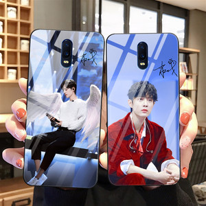r15肖战手机壳r11s王一博同款r11陈情令r9s玻璃r9博君一肖plus全包r17