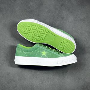star/匡威one star缤纷西瓜绿木村字母串标低帮男女鞋159816c