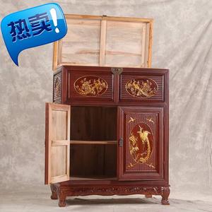 香樟木实木衣柜五斗柜 中式抽屉式j收纳柜实木储物柜整理柜箱子 9