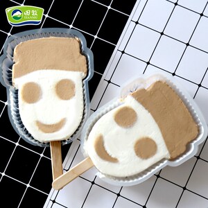 大头雪糕老式网红童年冷饮怀旧冰淇淋80后花脸牛奶味娃娃脸