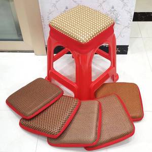 塑料胶凳子垫子坐垫屁垫家用椅子凳子海绵软垫子方形通用加