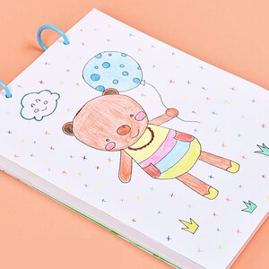 绘画美术素描本16k小学生用幼儿园大号涂色画画本画册a4大号白纸批发1