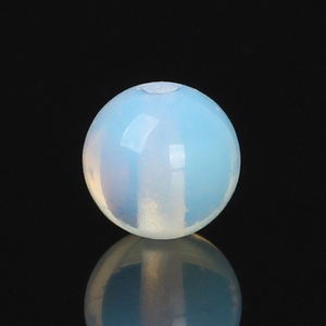 蛋白石散珠子单颗圆珠配珠diy手工串珠编织手链项链饰品配件