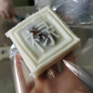 南通海门印糕窨糕豆沙馅方块糯米年糕江苏特产对糕传统糕点4块