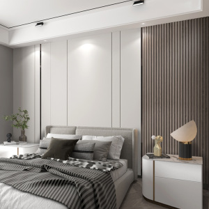 床头软包背景墙现代简约轻奢风沙发背景墙卧室软包背景墙皮革定制