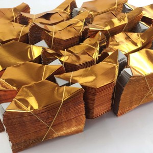 元宝黄纸金色优质纸张锡纸黄色老式冥府阴间传统财神纸品环保无烟