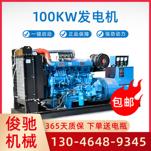 潍坊柴油发电机组380v三相30kw100 200 50 150千瓦潍柴玉柴发电机