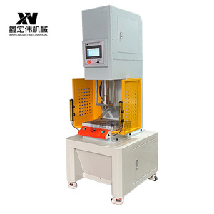 单柱全自动电动压机 精密3t伺服压装机 伺服电缸单臂压力机液压机