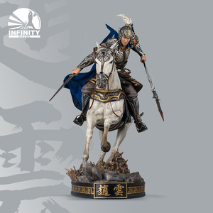 【现货】开天工作室 三国五虎系列 1/4 骠骑赵云雕像雕塑手办