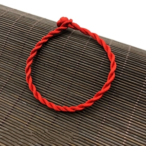 000人付款淘宝红黑手绳手工编织
