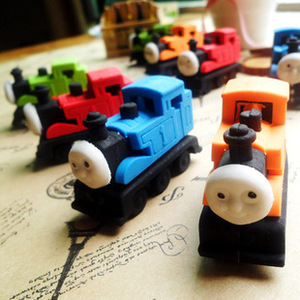 【新店亏本促销】托马斯火车造型橡皮擦小火车像皮小学生奖品学生文具用品批发小礼物幼儿园儿童男孩小玩具。