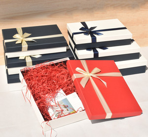 长方形礼品盒 超大伴手礼盒 结婚礼物包装盒围巾盒相框盒logo定制