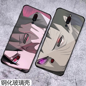 努比亚红魔5g游戏手机壳红魔5s钢化玻璃全包边nx659j潮流个性创意火影