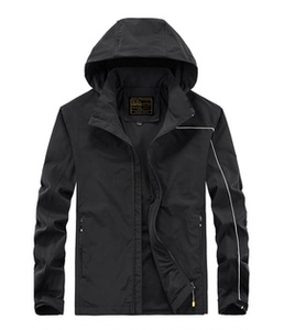 jeeploud吉普顿男士单夹克 防风薄款运动衣 时尚有型  2115