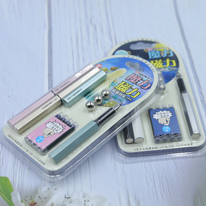 网红吸铁石钢笔磁力磁铁吸铁小学生三年级学生专用女可爱可换墨囊