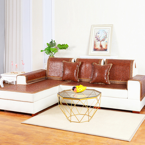 新品沙发凉d席坐垫席夏季米凉垫x240长竹垫子cm80欧式三人椅子定