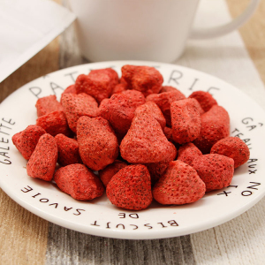 冻干草莓干做雪花酥整颗脆网红粒水果干烘焙用大颗小零食散装500g