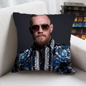 ufc格斗嘴炮康纳麦格雷戈海报周边同款抱枕靠枕被diy图片定制礼.