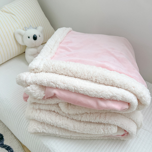 ins博主风羊羔绒毛毯加厚保暖冬季牛奶绒毯子午睡空调毯沙发盖毯
