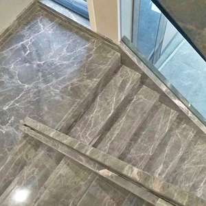 天然大理石楼梯踏步石 定做家用防滑耐磨别墅人造石石材板材台阶