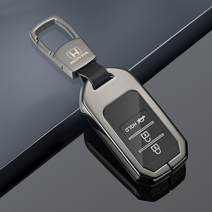 适用本田十代半雅阁钥匙套crv缤智xrv思域英诗派皓影车壳包扣22款