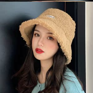 帽子女冬季适合方脸上班冬日女生厚绒加厚外出可爱的大头抗寒家用