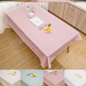 摆摊餐厅粉色少女心寝室大学宿舍质感油布铺塑料桌布印花 家用pvc