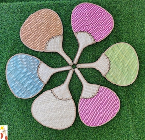 芭蕉叶扇子芭蕉扇风扇古风女童儿童男孩夏实用蒲扇手工编织小麦秸