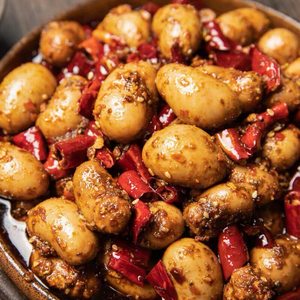 麻辣鸡肾香辣鸡腰子开袋即食卤味熟食零食小吃鸡睾