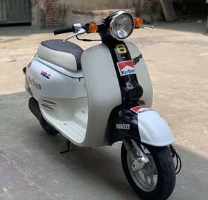 进口本田dio24期小龟125cc复古小公主燃油助力车小绵羊踏板摩托