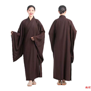 海青僧服居士服宽袖海清僧衣佛教男女款和尚法会拜佛禅修衣服袈裟