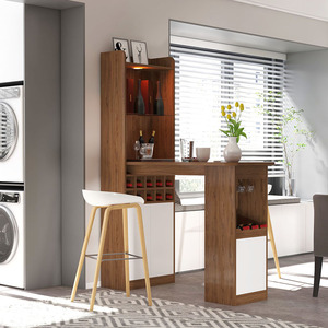 桌家用一体现代简约餐厅客厅小户型隔断酒柜小吧台隔断柜62人付款628