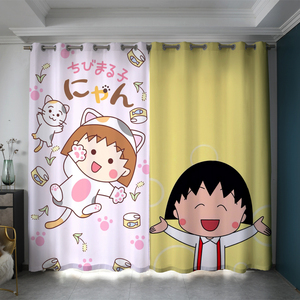 樱桃小丸子窗帘
