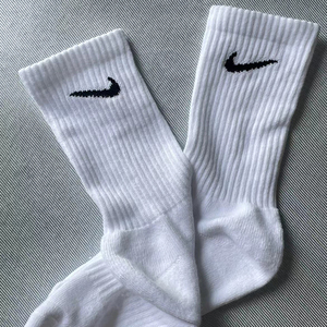 nike耐克袜子男正品夏季薄款中筒纯棉篮球白袜长筒运动袜子男夏款
