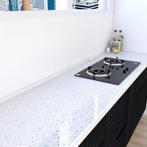 80裕才旗舰店天猫防水木纹橱柜门防油防潮厨房台面贴纸改造翻新专用