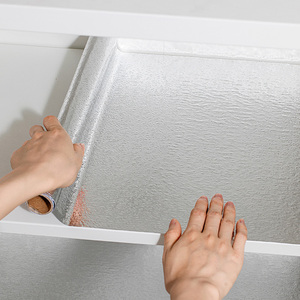 厨房防油贴纸橱柜防潮防水厨柜铝箔纸加厚自粘灶台防火耐高温锡纸