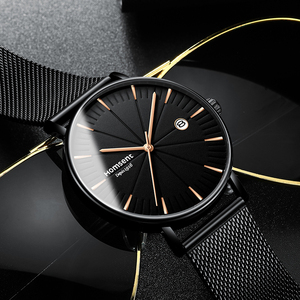 阿尼玛超薄简约青少年手表男中学生潮流高中生防水石英电子机械表