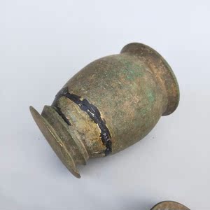 卡尼非66淘宝卡堂铜捣药罐 药钵药碾 捣药盅