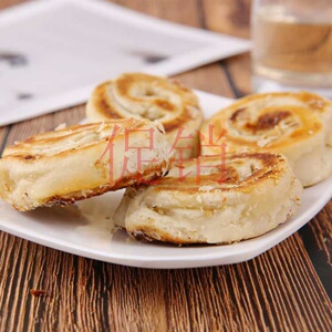 东北开原特产老式传统点心渊泉丰糕点缸炉500g烧饼葱花味手工食品