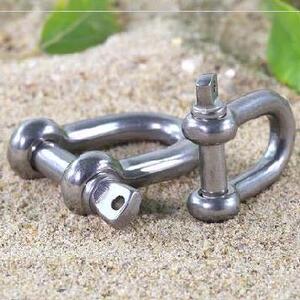 半圆u型环卡提升机吊耳卡扣挂耳d环扣扣件马蹄扣包扣防滑绳扣环子