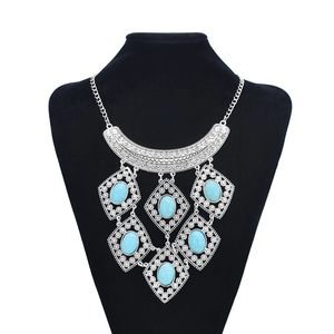 哈萨克族饰品少数民族风项链2021年新款饰品新疆西藏式首饰毛衣链