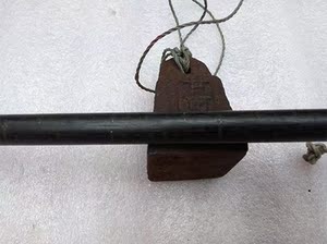 点堂民国老坤甸木十六两秤20市斤老秤杆老秤砣/a2